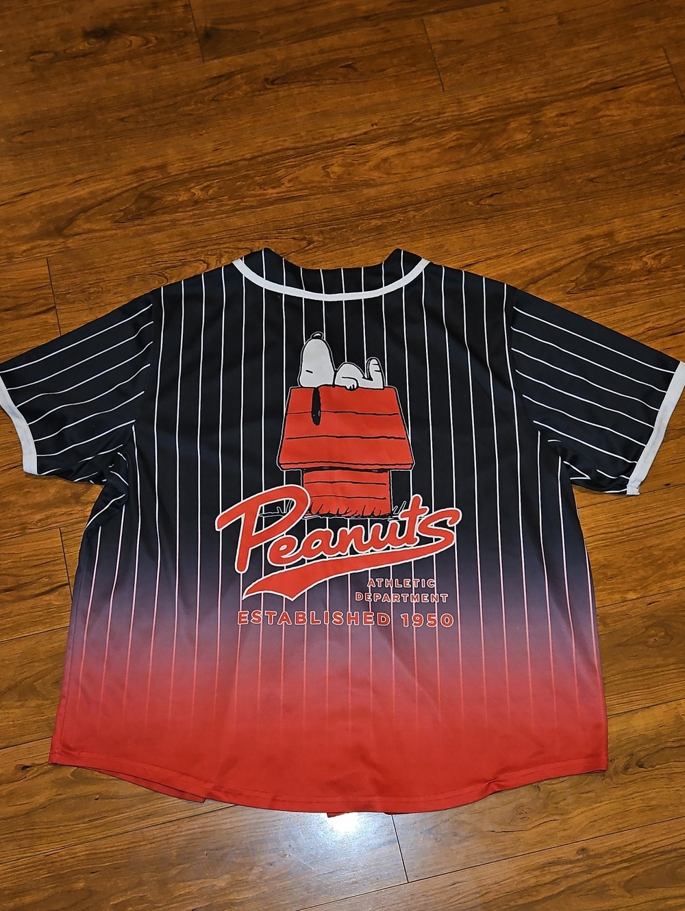 Peanuts Baseball Jersey Size 2XL In Great Condition